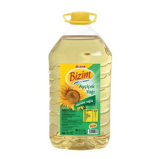 BIZIM  AYCICEK YAG PET 5 LT GENIS resmi