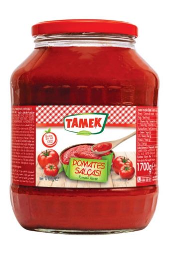 TAMEK DOMATES SALCASI CAM 1700 GR resmi