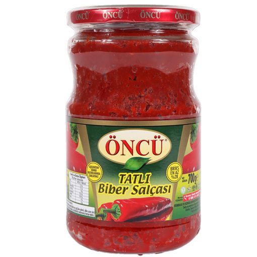 ONCU TATLI BIBER SALCA 700 GR resmi