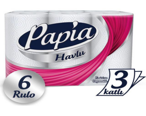 PAPIA KAGIT HAVLU 6 LI resmi