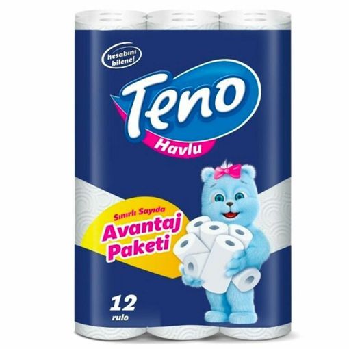 TENO HAVLU KAGIT 12 LI resmi