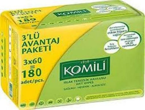 KOMILI ISLAK MENDIL 3*60 resmi