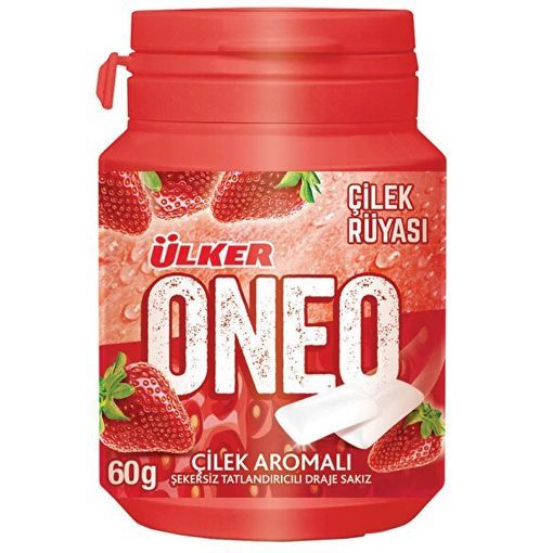 ULKER ONEO CILEK ARO.BOTTLE DRAJESAK.60GRX12 resmi