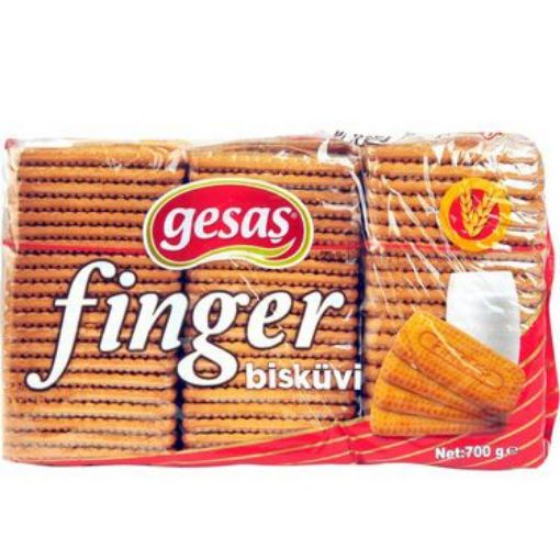 GESAS FINGER BISKUVI 700 GR resmi