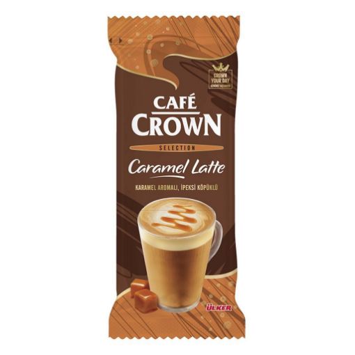 ULKER CAFE CROWN KARAMEL LATTE resmi