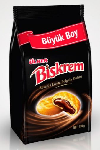 ULKER BISKREM KAKAOLU BUYUK BOY POSET 200GRx1 resmi