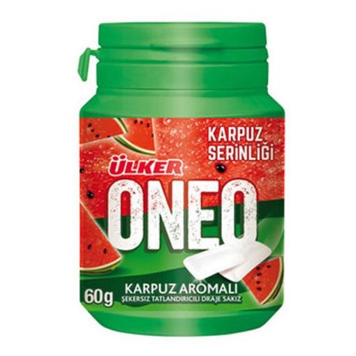 ULKER ONEO KARPUZ ARO.BOTTLE DRAJE SAK.60GRx1 resmi