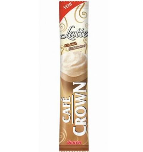 ULKER CAFE CROWN LATTE KAHVE 17Gx24x8 resmi