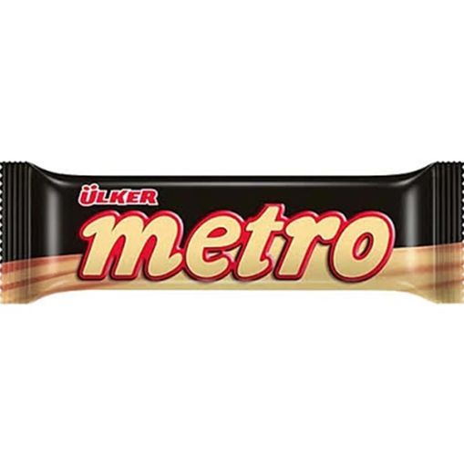 ULKER METRO KAPLAMALI BAR 36GRx24x6 resmi