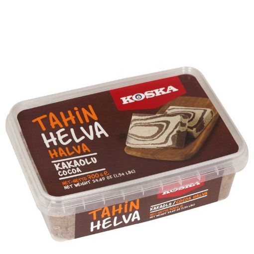 KOSKA HELVA KAKAOLU 700 GR resmi