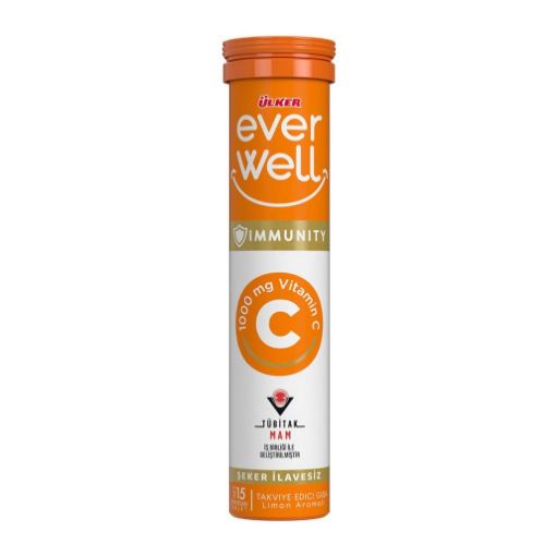 ULKER EVERWELL VIT.C.EF.TAB 67.5 GR resmi