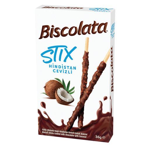 BISCOLATA STIX HIND. CEVIZ 4 KT 36 GR resmi