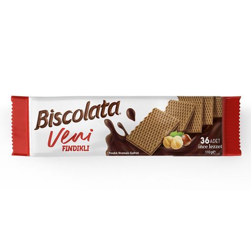 BISCOLATA VENI GOFRET FIND. 110 GR resmi