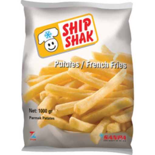 SHIP SHAK SARI PARMAK PATATES 1 KG resmi