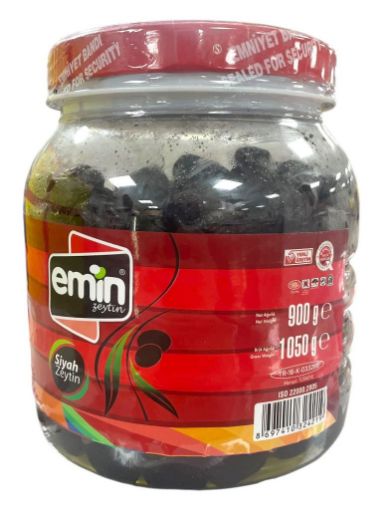 EMIN ZEYTIN KIRMIIZ M PET 1 KG resmi