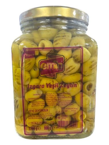 EMIN YESIL ZEYTIN IZGARA CAM 900 GR resmi