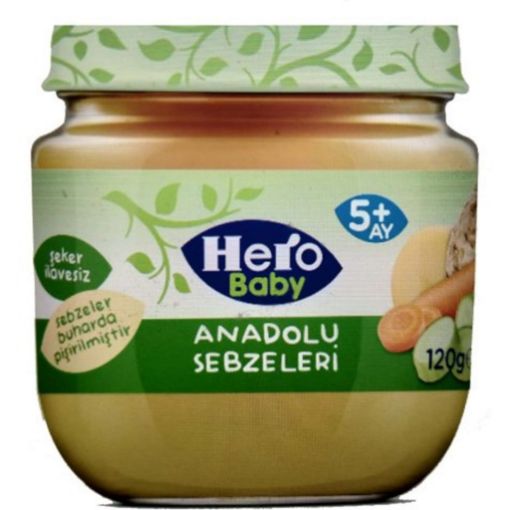 HERO BABY ANADOLU SEBZELERI 120 GR resmi