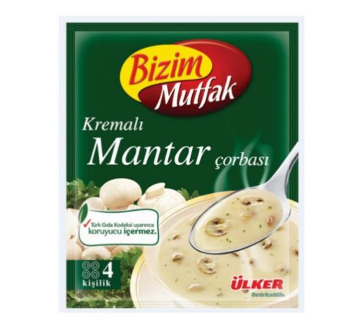 BIZIM CORBA KREM.MANTAR 65 GR resmi