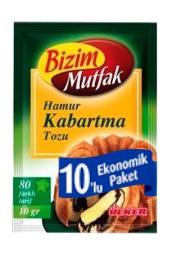 BIZIM KABARTMA TOZU 10 LU 10 GR resmi