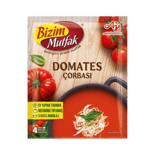 BIZIM CORBA DOMATES 65 GR resmi