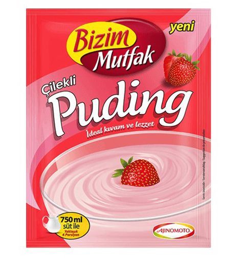 BIZIM PUDING CILEKLI 120 GR resmi