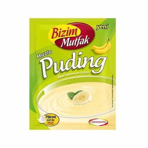 BIZIM PUDING MUZLU 120 GR resmi