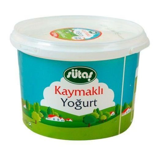 SUTAS KAYMAKLI YOGURT KOVA 2 KG resmi