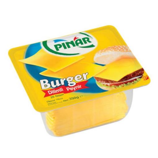 PINAR BURGER PEYNIRI DILIMLI 350 GR resmi